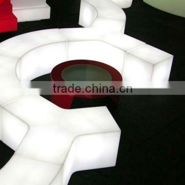 aluminum stool/led furniture