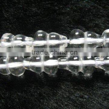 hyacinth loose natural white crystal beads