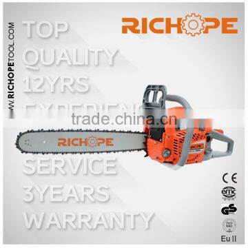 54cc Chain Saw NEW WEST High Quality Chinese Gasoline Chainsaw