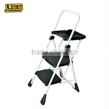 3-step steel indoor ladders