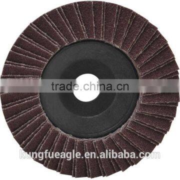 Aluminum Oxide with Plastic Cover Flap Disc