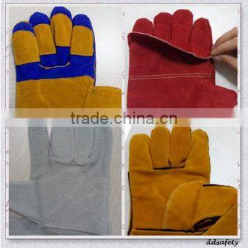 DDSAFETY Factory Direct New Product Leather Gloves Top Quality Work Gloves For Welders photo-6