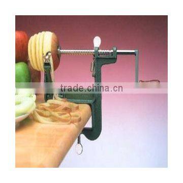 multi-function cast iron apple peeler slicer & corer