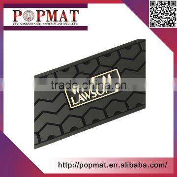 Durable 3D Logo Pvc Bar Mat Rubber Bar Mat photo-3