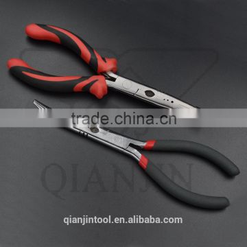 Professional rubber handle Bent nose plier bent nose fishing plier