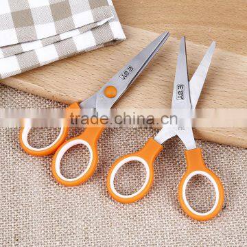 Factory High Quality Colorful Soft Handle Stainless Steel Blade Students Scissors photo-5