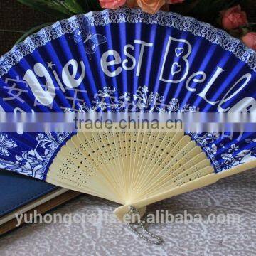 Customized Bamboo Paper Fan photo-6
