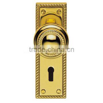 Decorative forging door brass handles