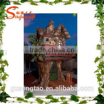 High-level Design Outdoor Artificial Tree House Artistic Simulation Artificial Tree House photo-4