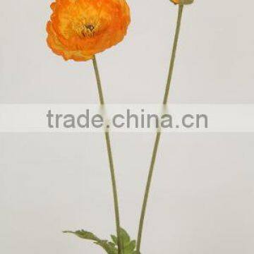 27454F-Good Quality Poppy Flowering Flocking Flower Making