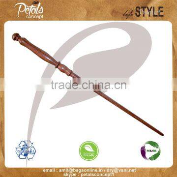 Re-useable fashionable & best selling wooden wands exclusive for Europeon market