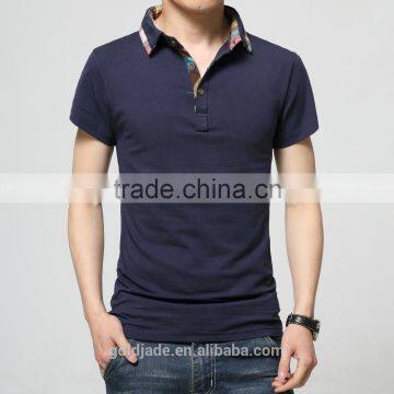 Wholesale High Quality 100% Cotton Plain Sport Polo Shirt for Men photo-3