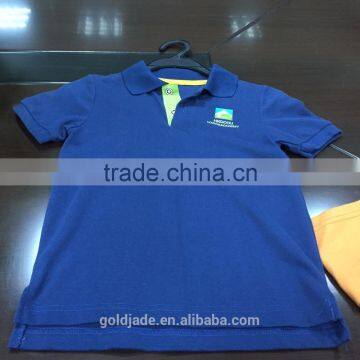 Colorfast Cotton Custom Men's and Women's Polo T Shirt photo-4