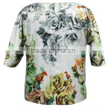 New Fashion Design Western Style Printed Ladies Designer Skirt Suits photo-4