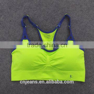 GZY 2015 Wholesale Cheap Spaghetti Strap Ladies Sports Bra photo-2