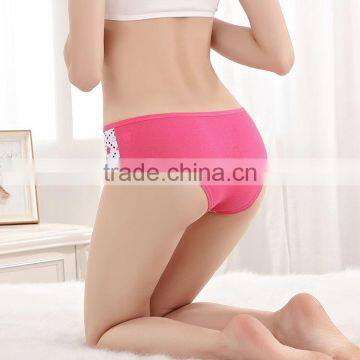 New Desgin Yun Meng Ni Ladies Briefs Cute Printing Cotton Panties Sexy Lingerie photo-4