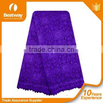 2016 African Wedding Dress Guipure Lace With Stones CP0118 photo-4