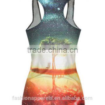 Custom Digital 3d Printing Tank Top photo-3