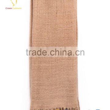 Pure Mongolian Cashmere Plaid Blanket Fringe Scarf And Shawl photo-2