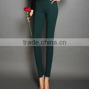 EY0077L Autumn Winter High Elastic Nine Leggings Ponte Casual Pants Women Leggings photo-2