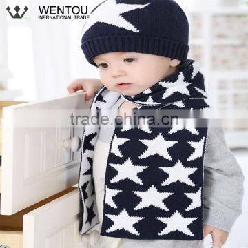 Hot Sale Cotton Knitted Kids Autumn Warm Scarf photo-4