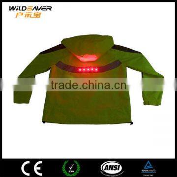 Windproof Waterproof Breathable Motorcycle Led Jacket photo-5