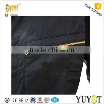Metal Zipper Overall Top Quality Polyester Anti Foul Workwear Uniform photo-3