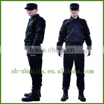 2014 new design security uniform , hot sale security uniform for guard, customize guard staff uniform