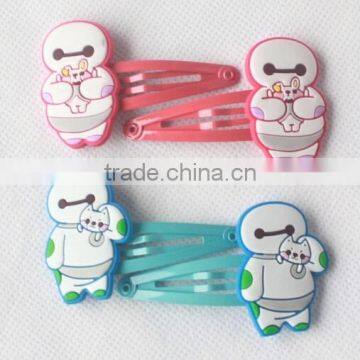 Big Hero Baymax Cartoon Characters Decorative Kids Hairgrips photo-3
