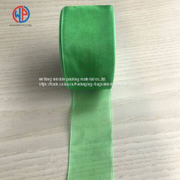 Most Popular Colorful 100% Pure Silk Sheer Organza Ribbon photo-2