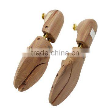 Double Tube Lotus Firm Wood Professional Adjustable Shoe Tree With Metal Cap photo-3