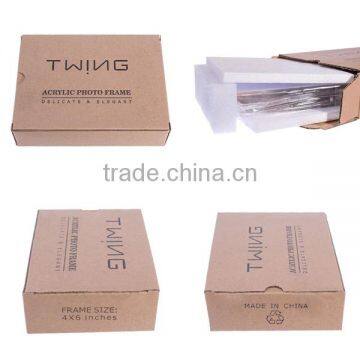 Clear Double-side Picture Frame Acrylic Display photo-5