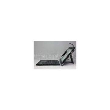 ODM Portable cordless designer mobile 6000 IPad 2 Leather Case with Bluetooth Keyboard
