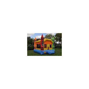 Kids Inflatable Bouncing Houses Garden Play Equipment with PVC Coated Inside A-10203