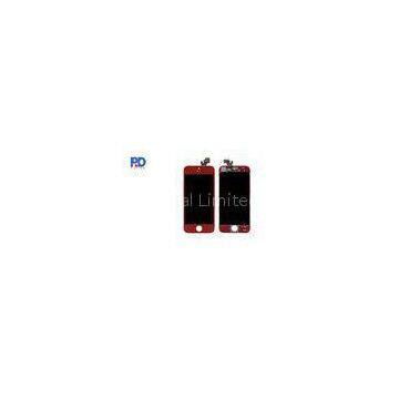 Red HD IPhone LCD Screen Replacement , Original IPhone 5 Parts