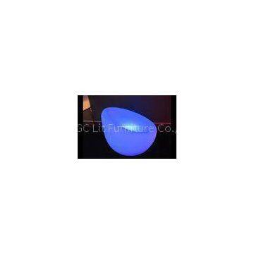 Unbreakable LED Sofa chair , Remote control LED Lighting Furniture