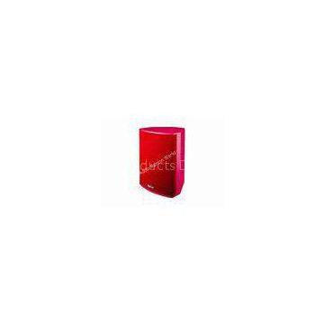 15'' Red Live PA Speakers For Club / Bar , 2 Way Passive Speakers