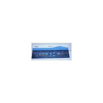 Moisture Proof Flexible Membrane Switch Overlay LED Push Button membrane panel