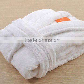 white coral fleece bath robes