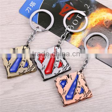 Dota 2 keychain,anime keychain,pvc dota 2 keychain