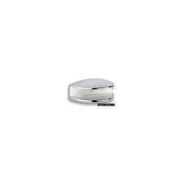 Glass door clamp