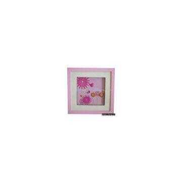 Resin Board Flower Decorative Frame