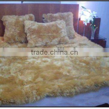 Custom-Made/Lamb Fur Blanket For Bedding/OEM