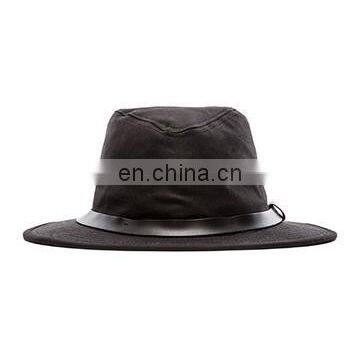 Wholesale Blank/custom Black With the Leather Belt Bucket Hat/cap photo-2