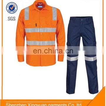 China factory EN116112 Reflective safety flame-retardant clothing work clothes