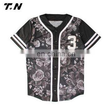 Baseball Bottons Shirt,mesh Baseball Jersey,custom Baseball Shirt photo-6