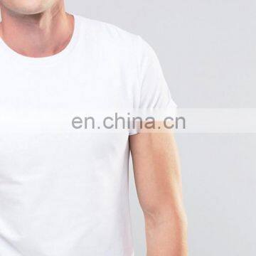 Provide OEM Service Design Custom Man T-shirt Printing With Roll Sleeve photo-2