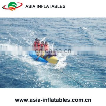 hot sale inflatable banana float PVC inflatable banana floating boat Inflatable flyfish banana boat for sale