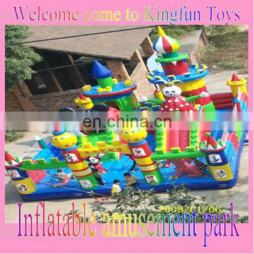 Customized inflatable fun city/giant inflatable toys