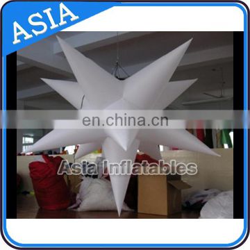 Custom advertising event led lighting inflatable star for festival